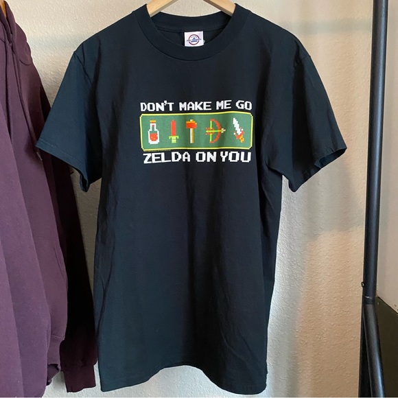 Vintage Nintendo Zelda video game Shirt Size Medium - Picture 2 of 4